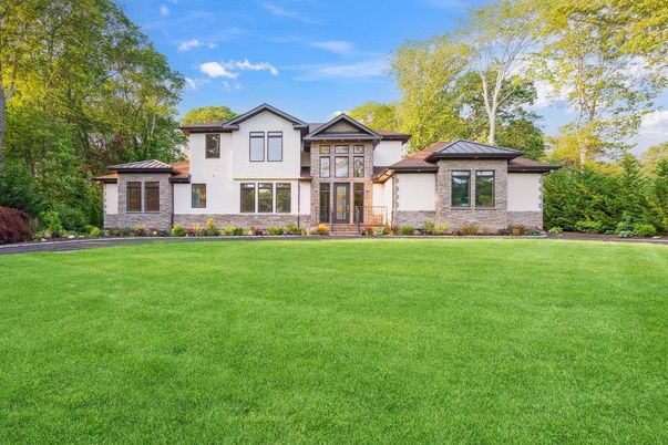 Backyard, Exterior, Facade, Solar Panels, Tudor Revival