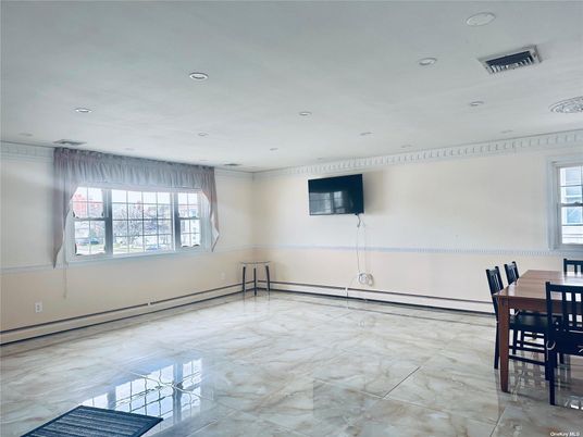 Dining room, Interior, Marble, Recessed Lighting