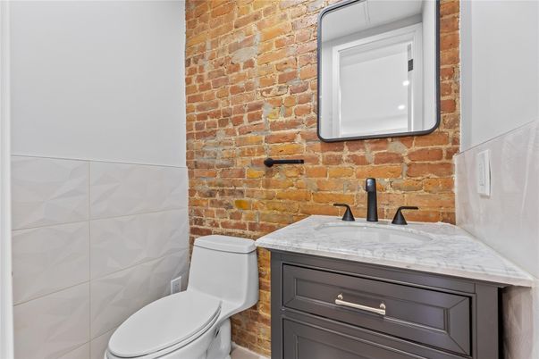 Bathroom, Interior, Stone Walls