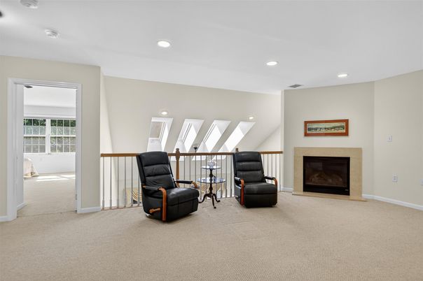 Fireplace, Interior, Living room, Recessed Lighting