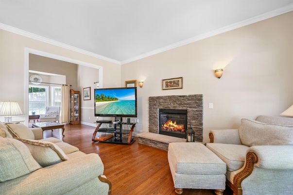 Fireplace, Interior, Living room, Wood Texture Flooring