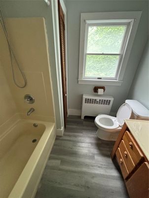 Bathroom, Interior, Wood Texture Flooring