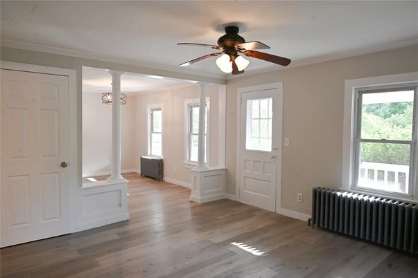 Empty room, Interior, Wood Texture Flooring