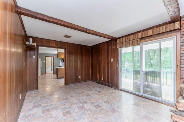 Empty room, Interior, Wooden Walls
