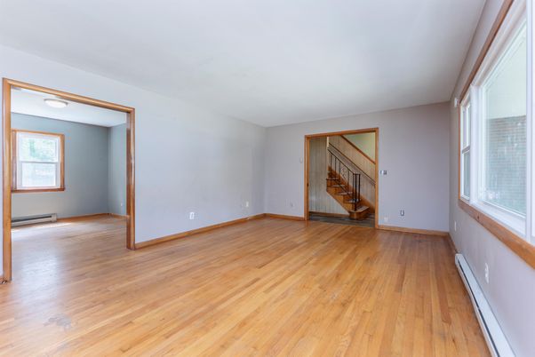 Empty room, Interior, Wood Texture Flooring