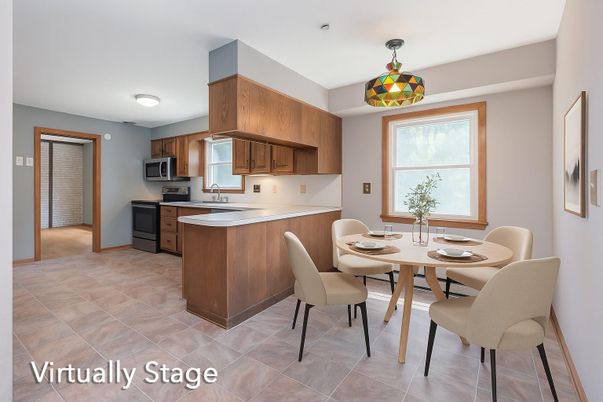 Dining room, Interior, Kitchen