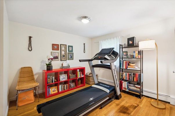 Fitness Equipment, Interior, Wood Texture Flooring
