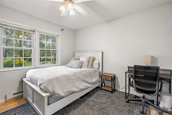 Bedroom, Home Office, Interior, Wood Texture Flooring