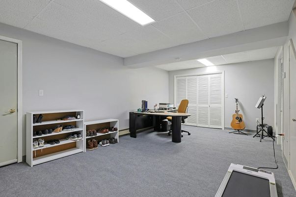 Fitness Equipment, Home Office, Interior, Recessed Lighting
