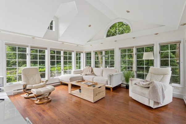 Interior, Living room, Sun Room, Wood Texture Flooring