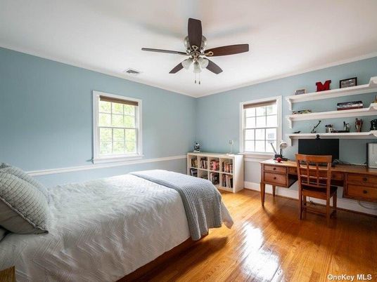 Bedroom, Home Office, Interior, Wood Texture Flooring