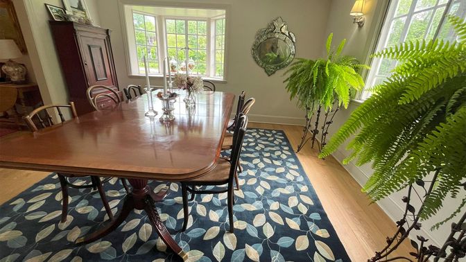 Dining room, Interior, Wood Texture Flooring