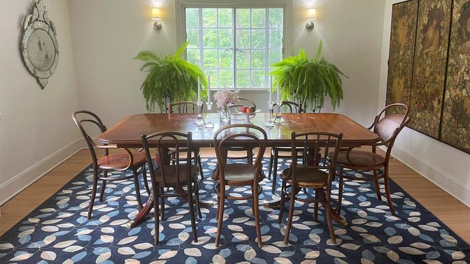Dining room, Interior, Wood Texture Flooring