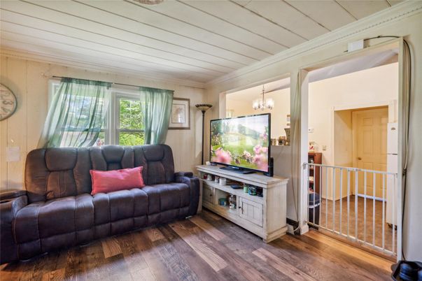Chandelier, Interior, Living room, Wood Texture Flooring