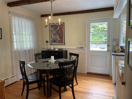Chandelier, Dining room, Interior, Pendant Lights, Wood Texture Flooring