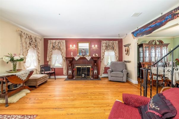Fireplace, Interior, Wood Texture Flooring