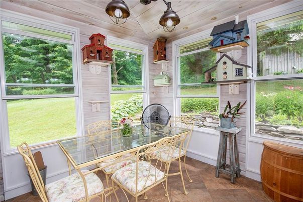Dining room, Interior, Sun Room, Wooden Ceilings
