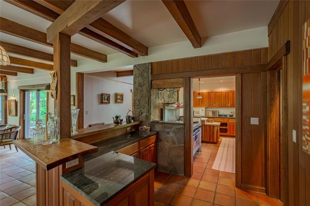 Interior, Kitchen, Wooden Beams