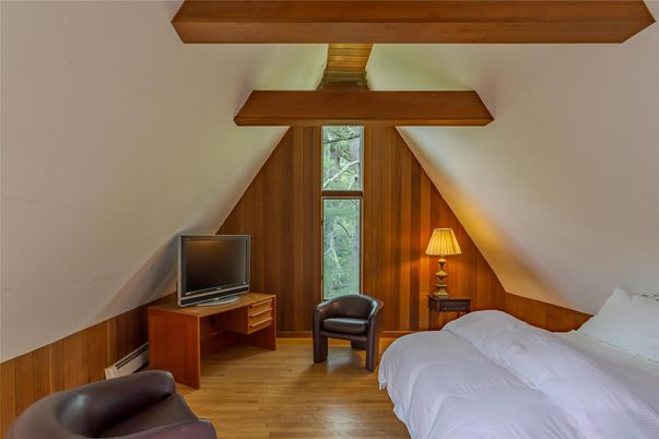 Bedroom, Interior, Wooden Beams, Wood Texture Flooring