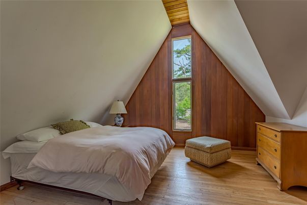 Bedroom, Interior, Wood Texture Flooring, Wooden Walls