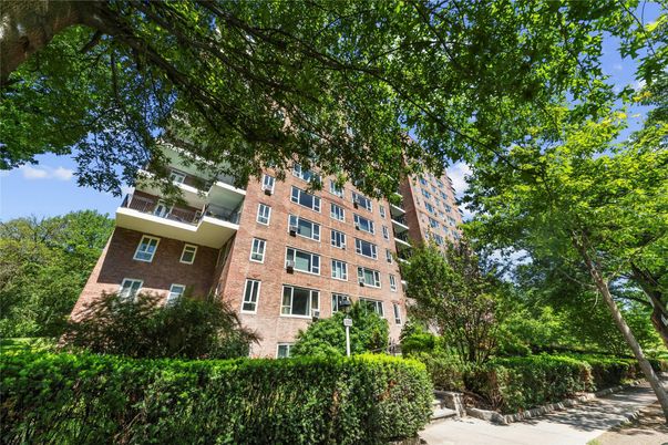 Exterior, Facade, Brick Facade, Condo Building