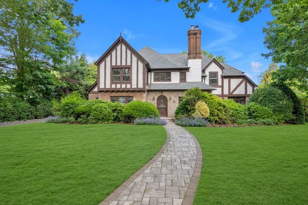 Backyard, Exterior, Facade, Brick Facade, Tudor Revival