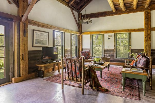 Interior, Living room, Wooden Beams, Wooden Ceilings