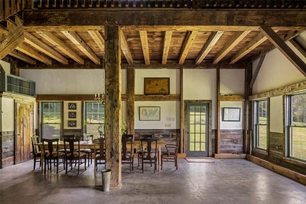 Dining room, Interior, Wooden Beams, Wooden Ceilings