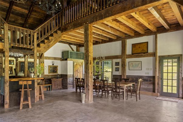 Dining room, Interior, Wooden Beams, Wooden Ceilings