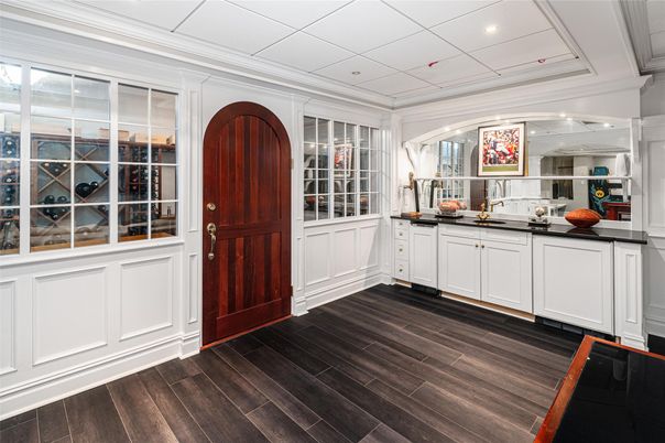 Interior, Recessed Lighting, Wood Texture Flooring