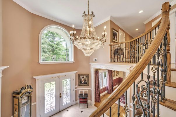 Chandelier, Interior, Recessed Lighting
