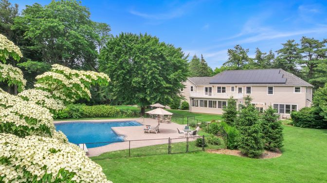 Backyard, Exterior, Pool, Solar Panels