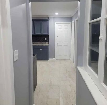 Interior, Kitchen, Marble, Recessed Lighting