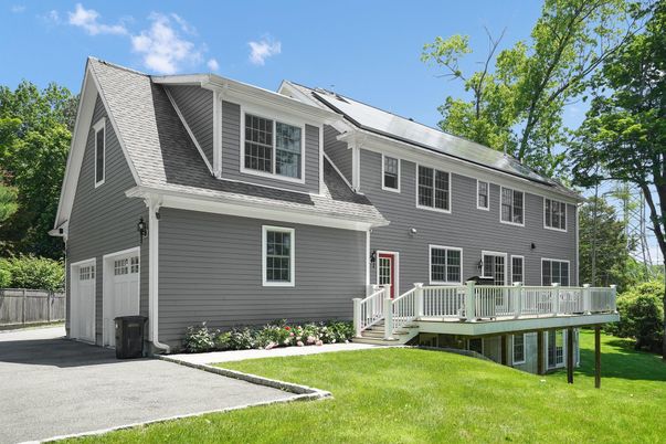 Attached, Exterior, Facade, Solar Panels, Georgian