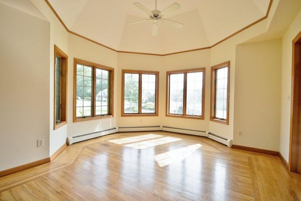 Empty room, Interior, Wood Texture Flooring