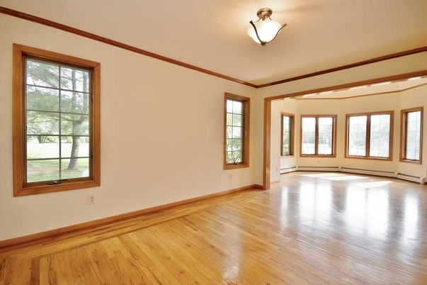 Empty room, Interior, Wood Texture Flooring