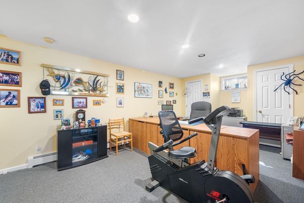 Fitness Equipment, Home Office, Interior, Recessed Lighting