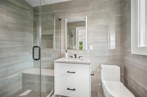 Bathroom, Glass Shower, Interior