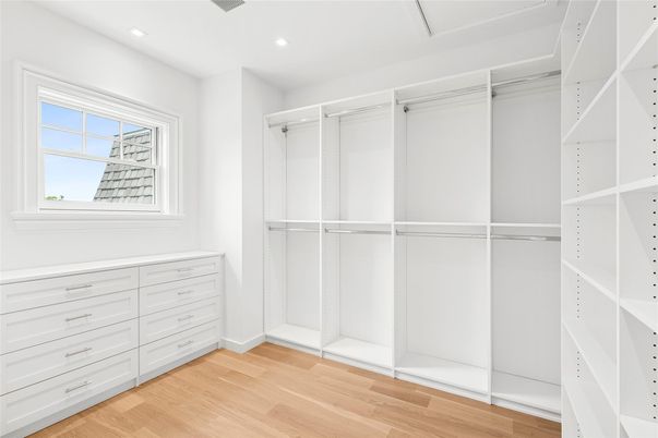 Interior, Recessed Lighting, Walk-in Closets, Wood Texture Flooring