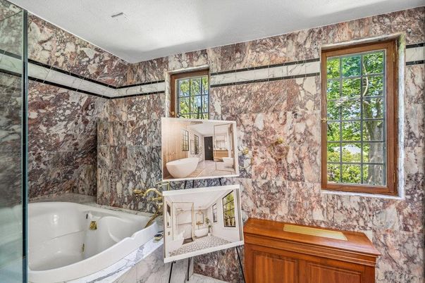 Bathroom, Interior, Marble