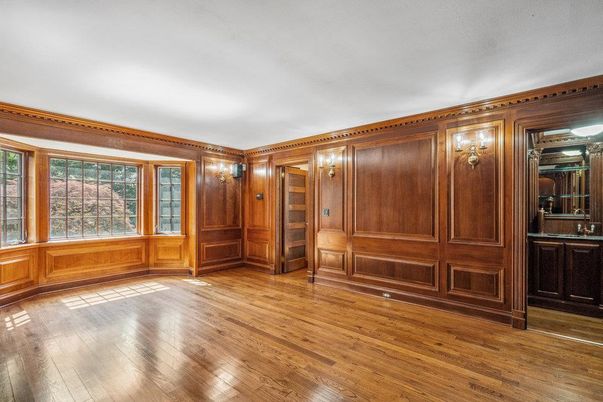 Empty room, Interior, Wood Texture Flooring, Wooden Walls