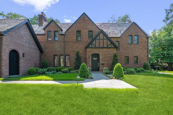 Backyard, Exterior, Facade, Brick Facade, Tudor Revival
