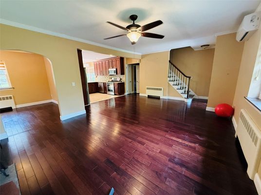 Empty room, Interior, Kitchen, Wood Texture Flooring