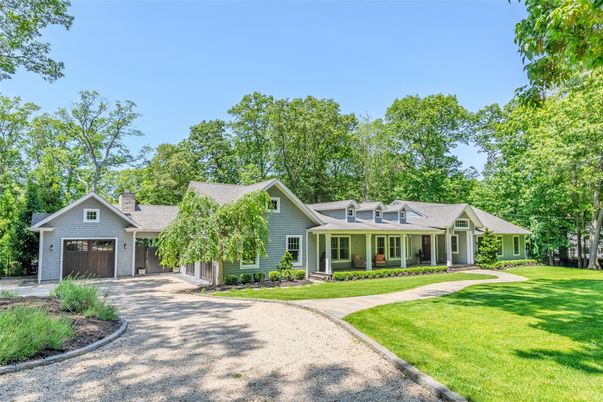 Attached, Backyard, Exterior, Facade, Farmhouse