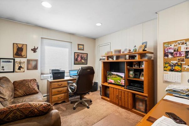 Home Office, Interior, Recessed Lighting