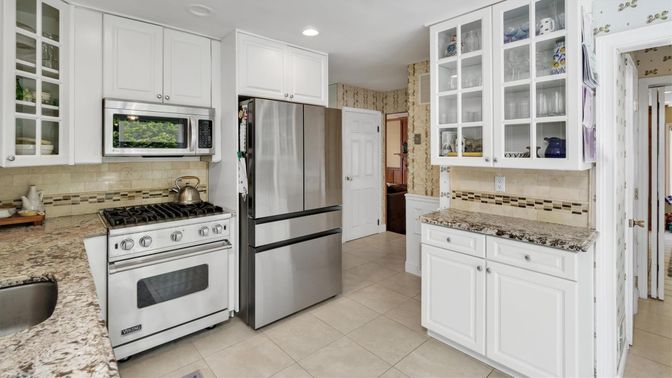 Interior, Kitchen, Recessed Lighting, Stainless Steel Appliances