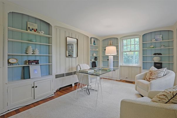 Home Office, Interior, Wood Texture Flooring