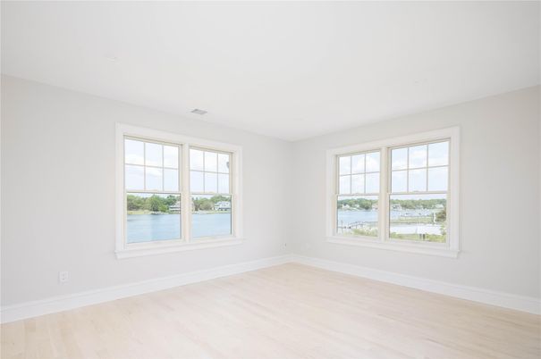 Empty room, Interior, Water, Wood Texture Flooring