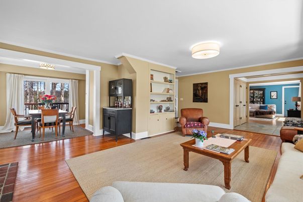 Dining room, Interior, Living room, Wood Texture Flooring
