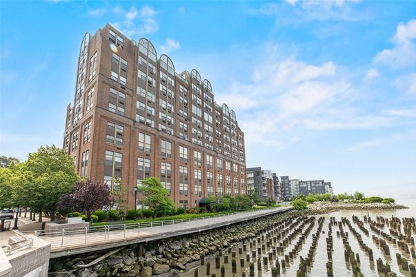 Exterior, Facade, Brick Facade, Condo Building